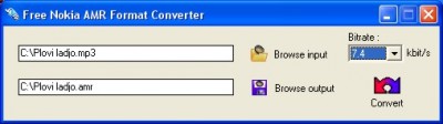 Free Nokia Ringtone Converter 1.1 screenshot