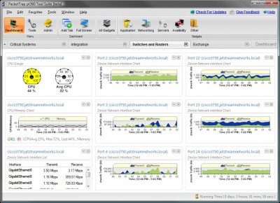 FREE PacketTrap pt360 ToolSuite 2.2.5 screenshot