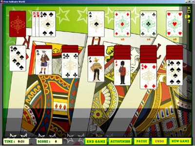 Free Solitaire World 2.1 screenshot