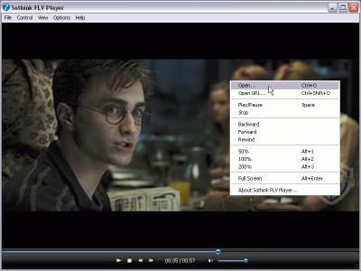 Free Sothink FLV Player 1.0 Build screenshot Free Sothink FLV Player 1.0 Build screenshot
