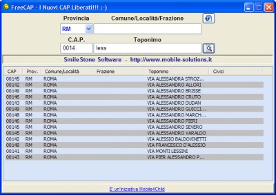 FreeCAP 0.4 screenshot FreeCAP 0.4 screenshot