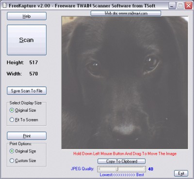 FreeKapture 2.00 screenshot