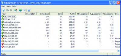 FREEping - Server Pinging 2.0 screenshot FREEping - Server Pinging 2.0 screenshot