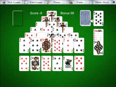 FreePlaySolitaire 1.00 screenshot FreePlaySolitaire 1.00 screenshot