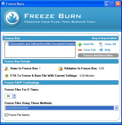 Freeze Burn 1.1.0 screenshot