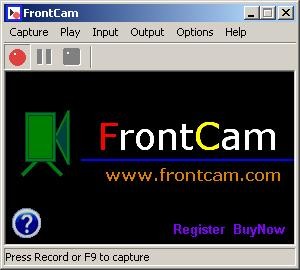 Frontcam Screen Capture 1.2 screenshot Frontcam Screen Capture 1.2 screenshot