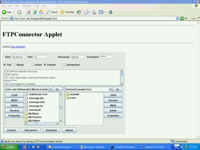 FTPConnector 1.0 screenshot