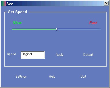 Game Speeder 1.0 screenshot Game Speeder 1.0 screenshot