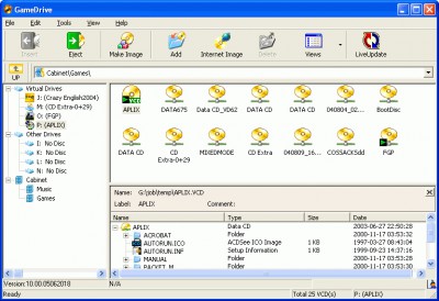 GameDrive CD / DVD Emulator 10 screenshot
