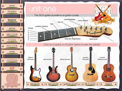 GCH Guitar Academy course (Mac OSX) 2.50 screenshot
