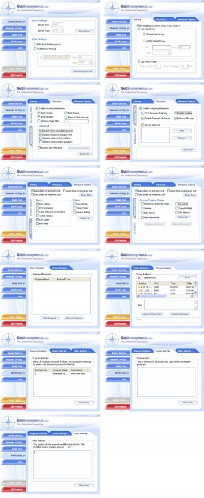 GetAnonymous V2.1 Professional 2.1 screenshot