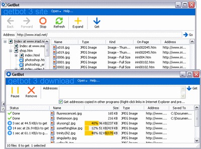 GetBot 3.04 screenshot