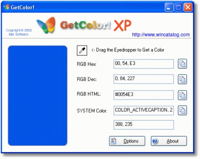 GetColor! - Color Picker 1.01 screenshot