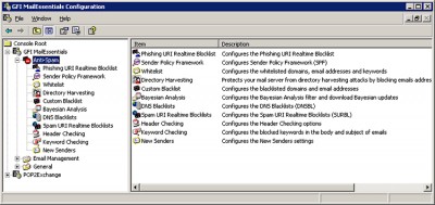 GFI MailEssentials for Exchange/SMTP 12 screenshot