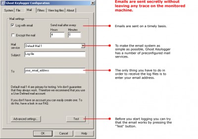 Ghost Keylogger 3.80 screenshot Ghost Keylogger 3.80 screenshot