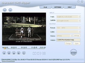 Glarysoft DVD Ripper 1.1 screenshot Glarysoft DVD Ripper 1.1 screenshot