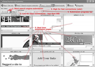 Global Positioning Submitter 2.01 screenshot