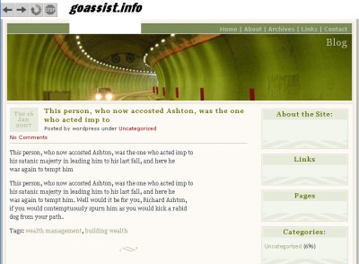 goassist.exe 1.0 screenshot