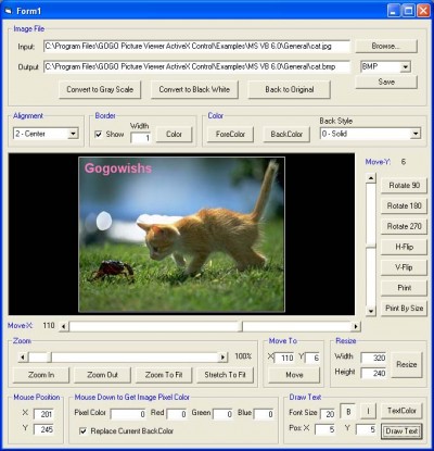 GOGO Picture Viewer ActiveX Control 3.2 screenshot
