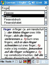 Goldwoerterbuecher Deutsch- HPC 2.7 screenshot