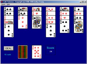 golf solitaire