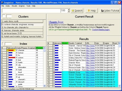 GoogleIzer 1.00 screenshot