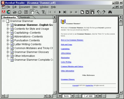 Grammar Slammer - Non-Windows 4.0 screenshot Grammar Slammer - Non-Windows 4.0 screenshot
