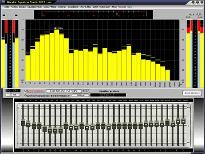 Graphic Equalizer Studio 2006 screenshot Graphic Equalizer Studio 2006 screenshot
