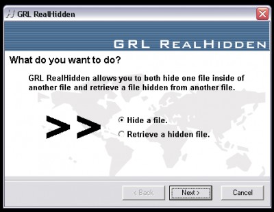 GRL RealHidden 1.0 screenshot GRL RealHidden 1.0 screenshot