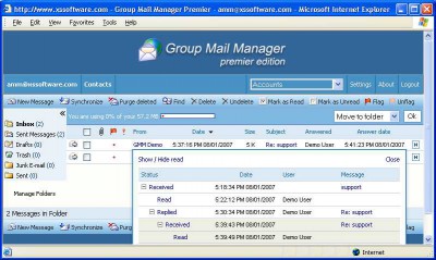 Group Mail Manager Premier 2.44.36 screenshot