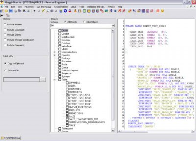 Guggi for Oracle 2.1.0 screenshot
