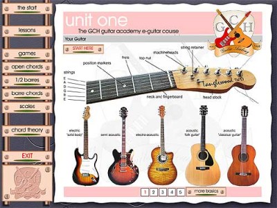 Guitar lessons - GCH Guitar Academy U1 3.00 screenshot Guitar lessons - GCH Guitar Academy U1 3.00 screenshot