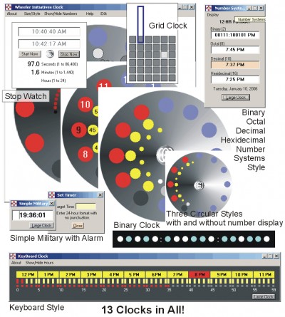 GWClock 1.2 screenshot GWClock 1.2 screenshot