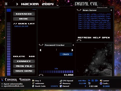 hackerSyndicate 1.14 screenshot hackerSyndicate 1.14 screenshot