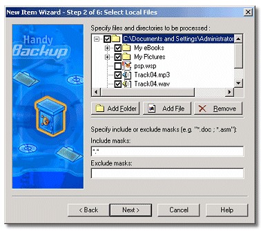 Handy Backup Service 5.4.5 screenshot Handy Backup Service 5.4.5 screenshot