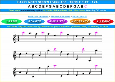 Happy Note! Sing 'n Learn 1.30 screenshot