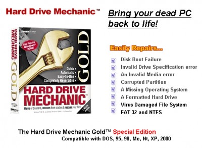 Hard Drive Mechanic PC Fixer 8.5 screenshot Hard Drive Mechanic PC Fixer 8.5 screenshot