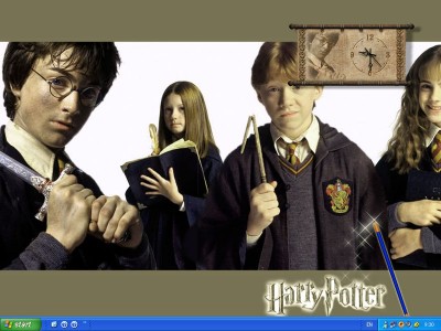 harry potter wallpaper. Harry Potter Clock 2.0