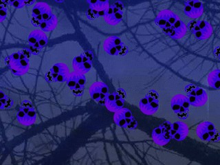 Haunted Night Halloween Screensaver 2.0 screenshot