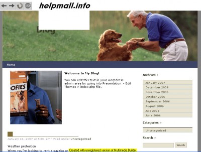 helpmall.exe 1.0 screenshot