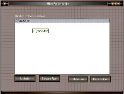 Hide Folder HiBit 6.0 screenshot