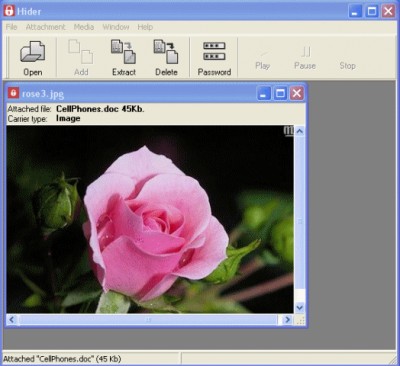 Hider 1.1 screenshot