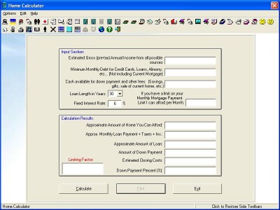 Home Data Deluxe 7.8a screenshot