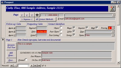Home Prospector 2001 original screenshot Home Prospector 2001 original screenshot