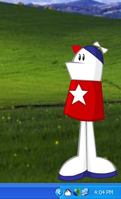 Homestar Runner Desktop Buddy 1.0 screenshot Homestar Runner Desktop Buddy 1.0 screenshot