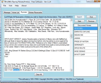 Horses2Follow 1.1.4 screenshot Horses2Follow 1.1.4 screenshot