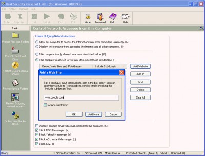 Host Security Personal 1.40.115 screenshot Host Security Personal 1.40.115 screenshot