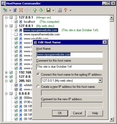 HostName Commander 1.0 screenshot
