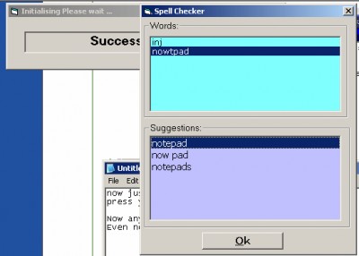 Hot Key Spell Checker 1.1 screenshot Hot Key Spell Checker 1.1 screenshot