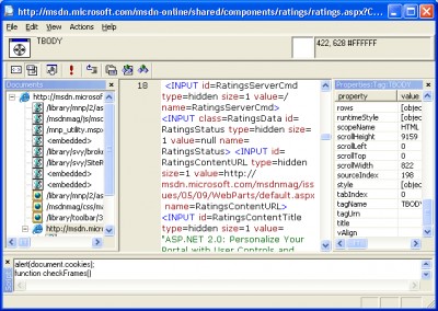 HtmlSource Viewer 1.6.10 screenshot